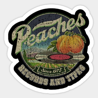 RETRO STYLE - Peaches Records 70s Sticker